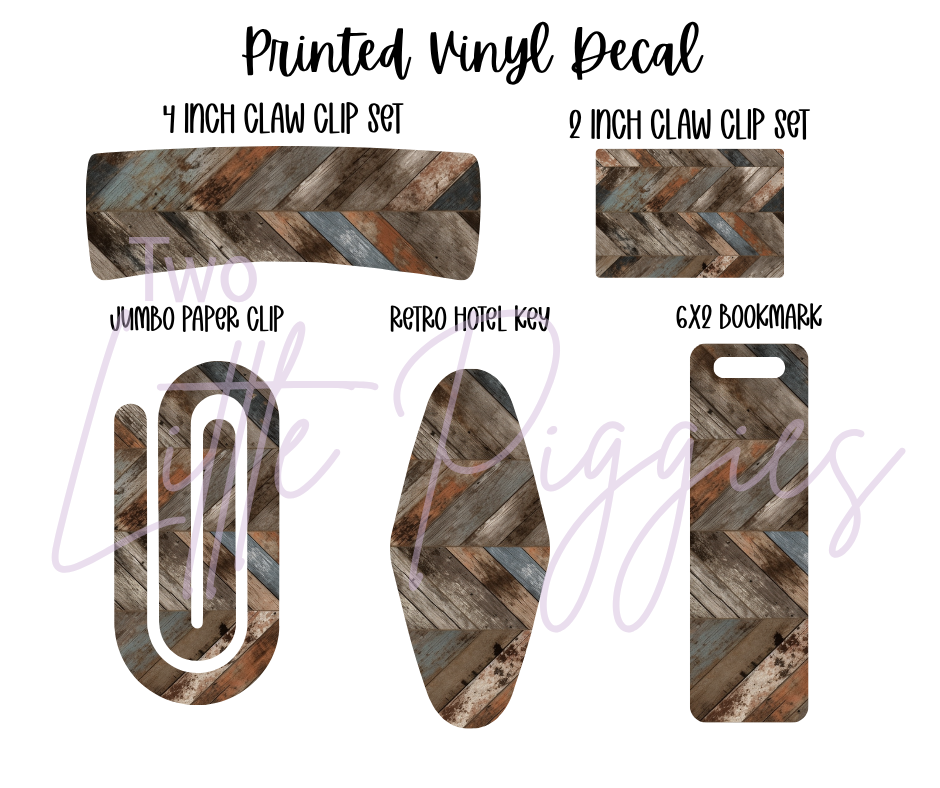 Printed Vinyl - Woodgrain