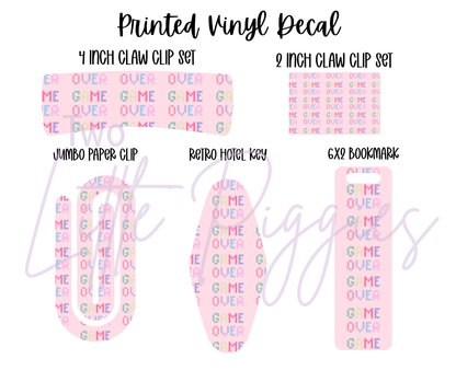 Printed Vinyl - Gamer Girl