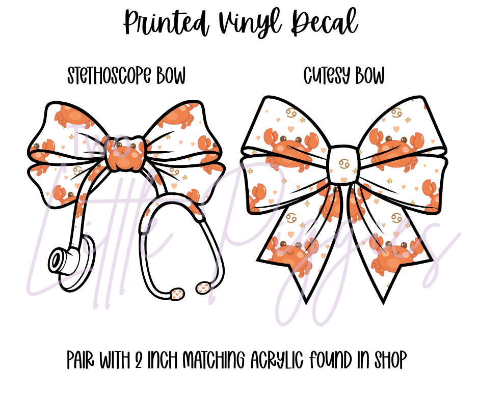 Printed Vinyl - Baby Zodiac