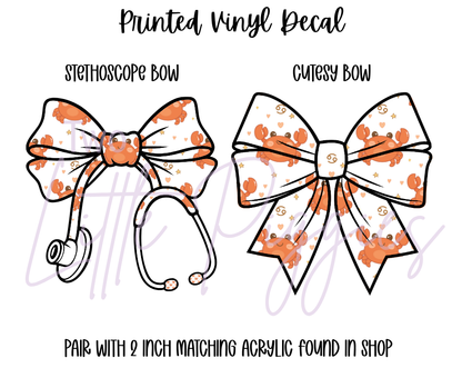 Printed Vinyl - Baby Zodiac