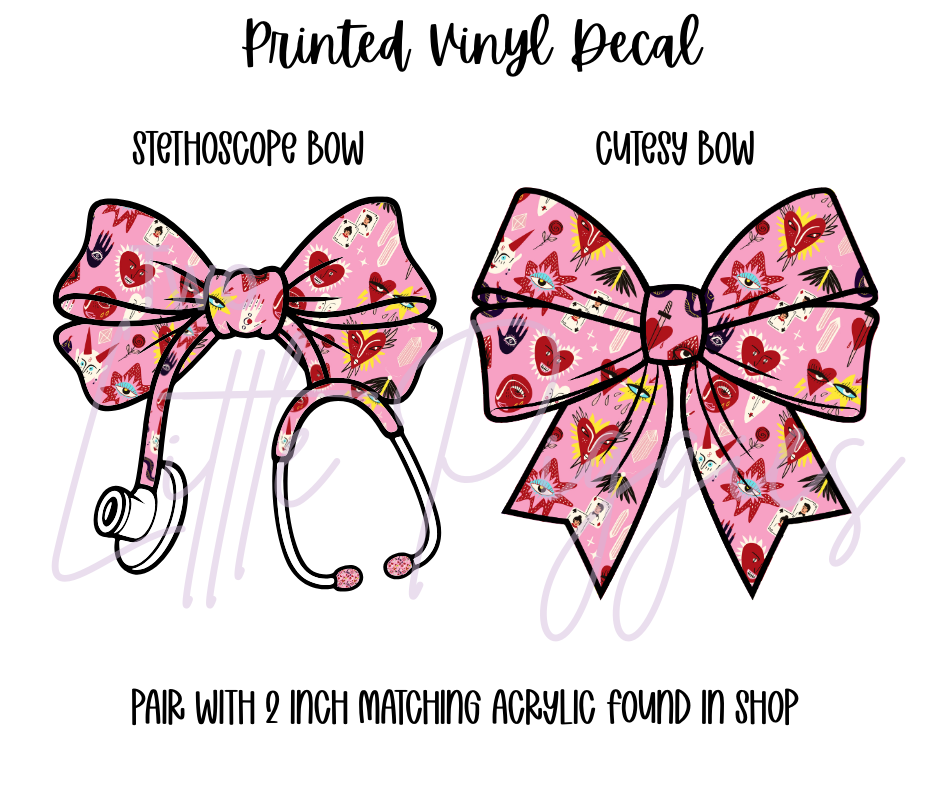 Printed Vinyl - Valentine - Modern