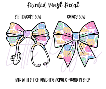 Printed Vinyl - Halloween Pastel Collection
