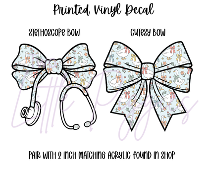 Printed Vinyl - Funny Goose