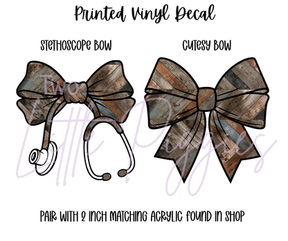 Printed Vinyl - Woodgrain