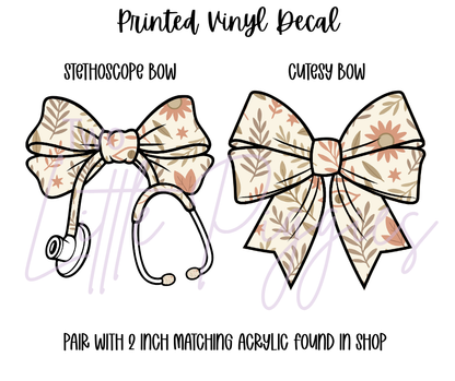 Printed Vinyl - Boho