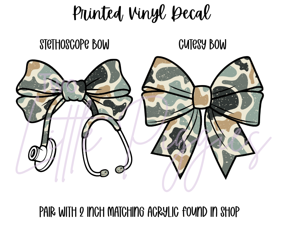 Printed Vinyl - Camouflage