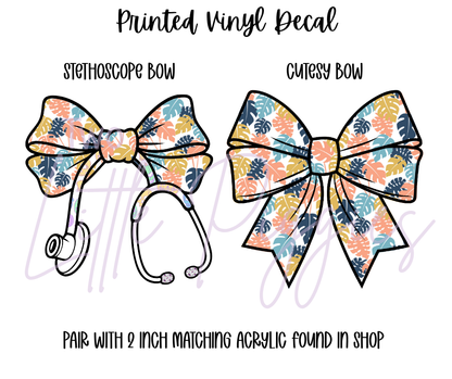 Printed Vinyl - Summer Paradise Collection