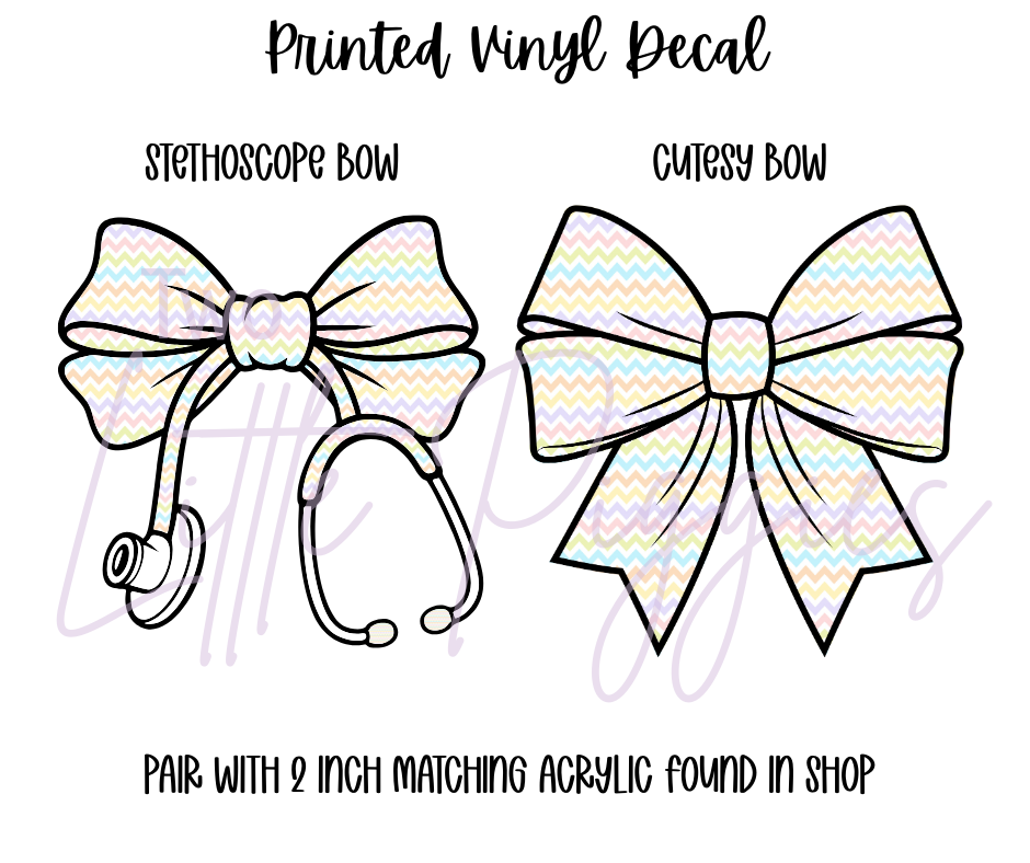 Printed Vinyl - Pastel Gummy Bears