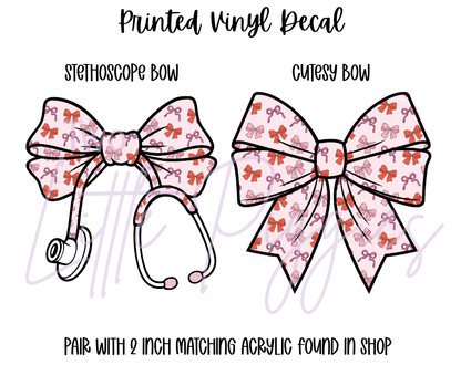 Printed Vinyl - Valentine - Cowgirl