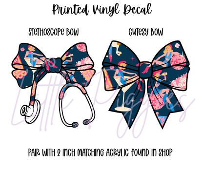 Printed Vinyl - Let's Go Girls