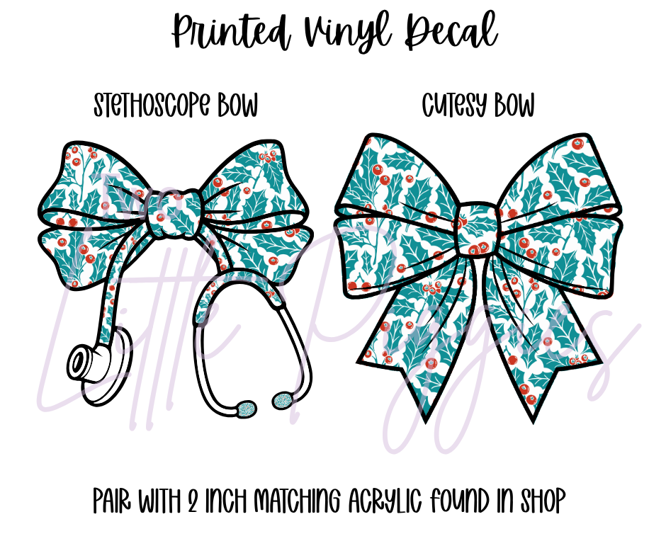 Printed Vinyl - Happy Holidays