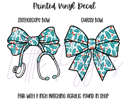 Printed Vinyl - Happy Holidays