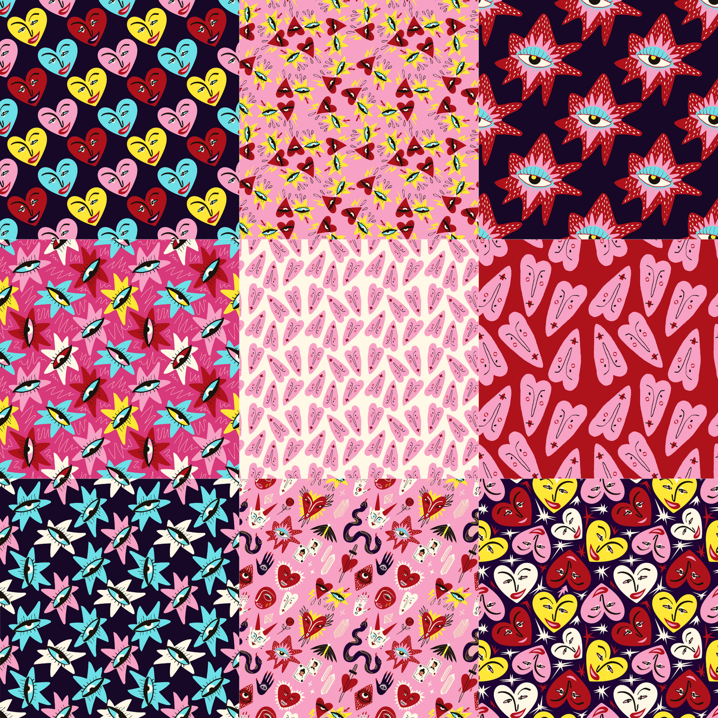 Printed Vinyl - Valentine - Modern