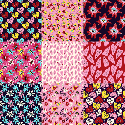 Printed Vinyl - Valentine - Modern