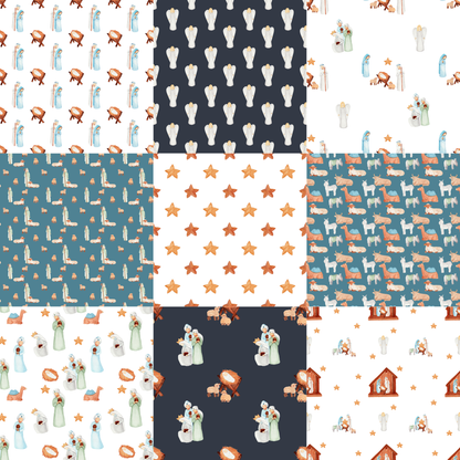 Printed Vinyl - Nativity