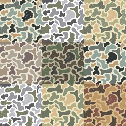 Printed Vinyl - Camouflage