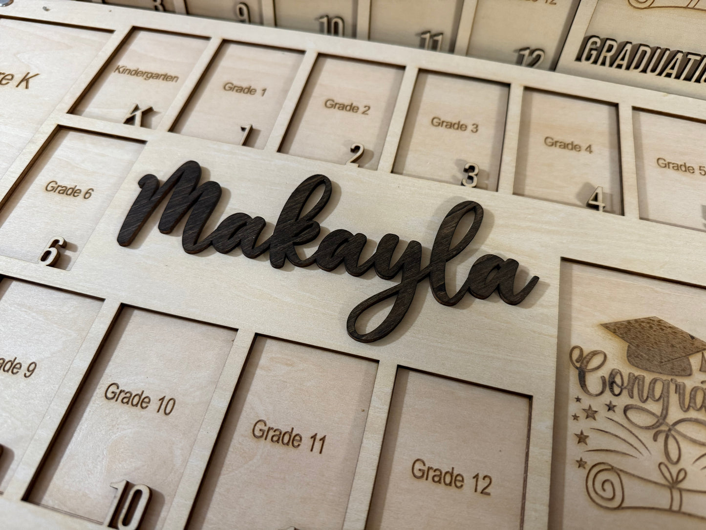 Grade School Picture Frame