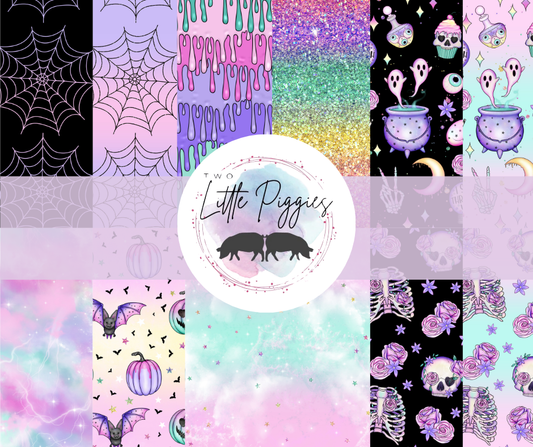 Printed Vinyl - Halloween - Pastel Goth