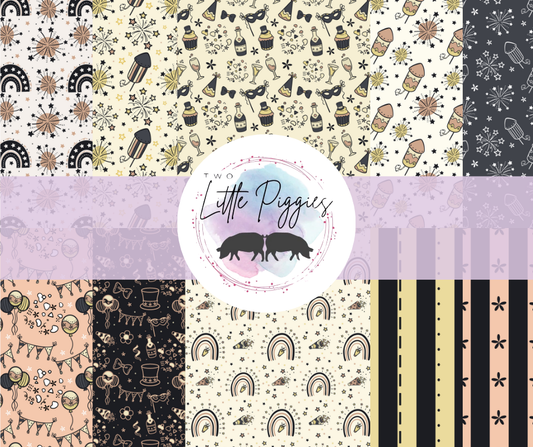 Printed Vinyl - Boho New Year