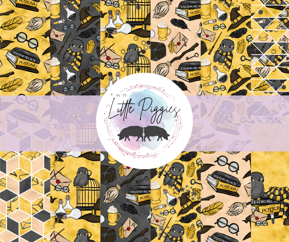 Printed Vinyl - HP - Hufflepuff