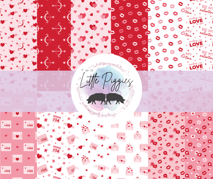 Printed Vinyl - Valentine - Love Letters