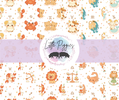 Printed Vinyl - Baby Zodiac