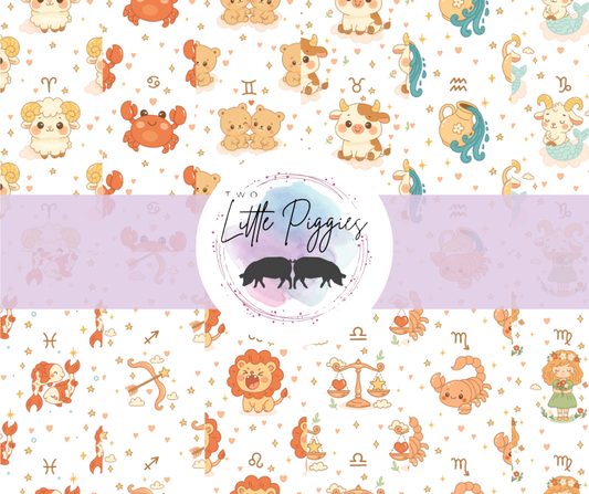 Printed Vinyl - Baby Zodiac