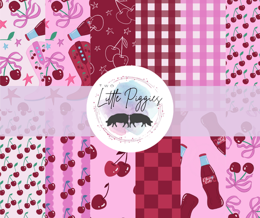 Printed Vinyl - Cherry Cola 1
