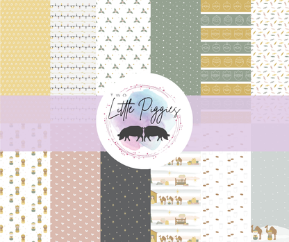 Printed Vinyl - Nativity - Muted Tones