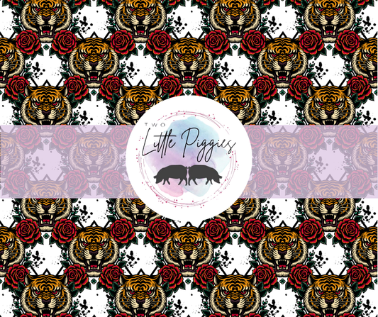 Printed Vinyl - Tiger Bloom