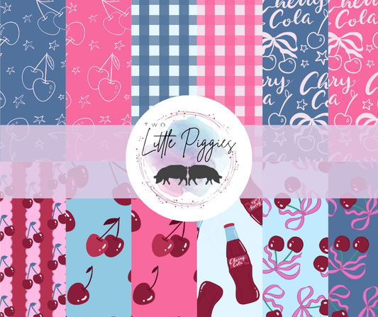 Printed Vinyl - Cherry Cola 2