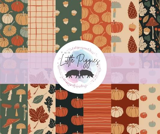 Printed Vinyl - Pumpkin Patch