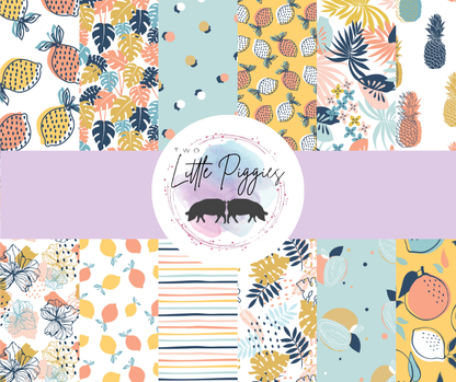 Printed Vinyl - Summer Paradise Collection