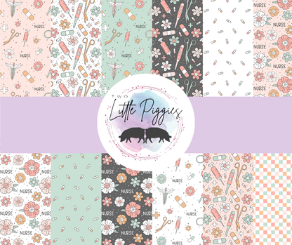 Printed Vinyl - Nurse Life Collection