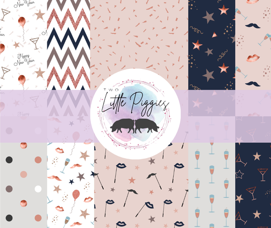 Printed Vinyl - Happy New Year