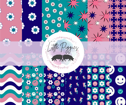 Printed Vinyl - Groovy