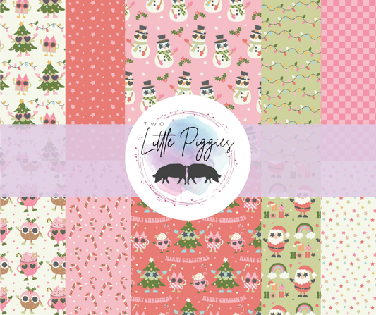 Printed Vinyl - Groovy Holiday