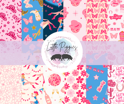 Printed Vinyl - Let's Go Girls