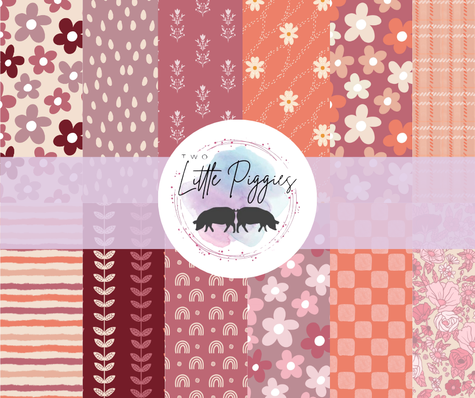 Printed Vinyl - Warm Boho