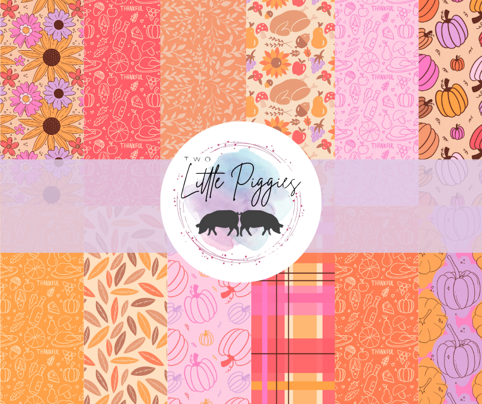 Printed Vinyl - Thankful