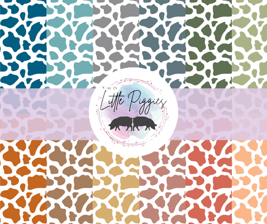 Printed Vinyl - Boho Cow