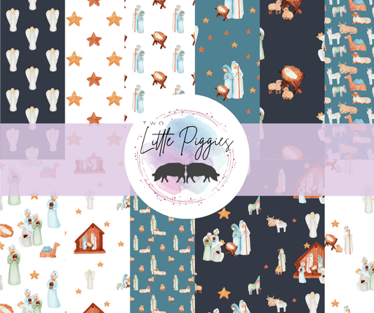 Printed Vinyl - Nativity