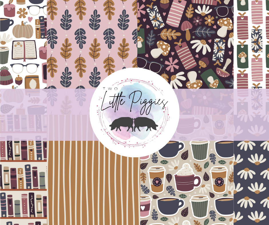 Printed Vinyl - Bookish Autumn