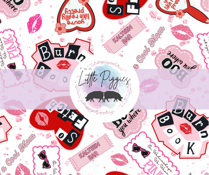 Printed Vinyl - Burn Book