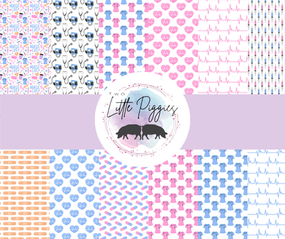 Printed Vinyl - Nursing Collection