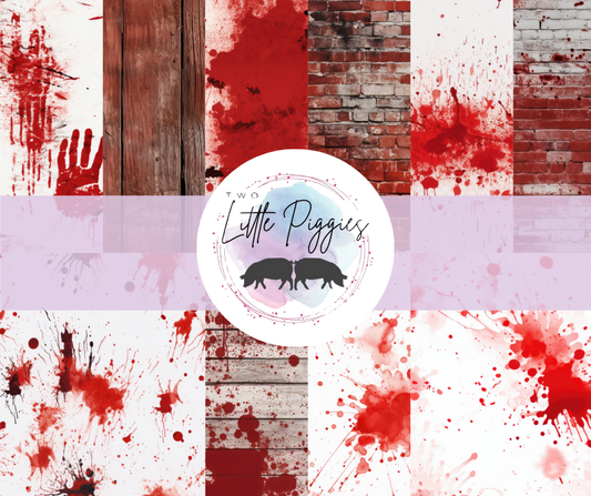 Printed Vinyl - Halloween True Crime Collection