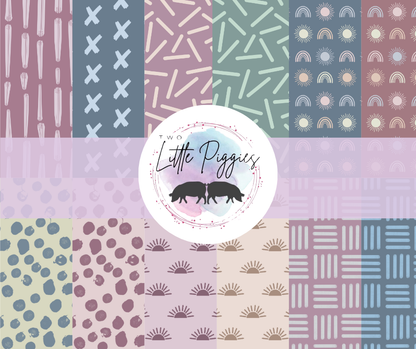 Printed Vinyl - Boho Patterns