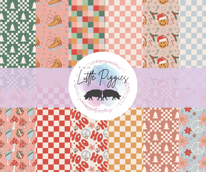 Printed Vinyl - Groovy Xmas