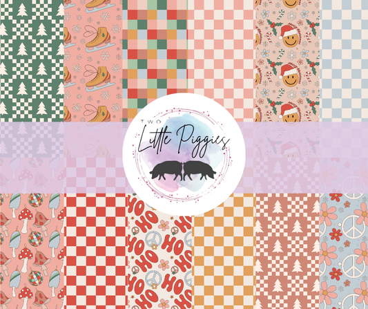 Printed Vinyl - Groovy Xmas