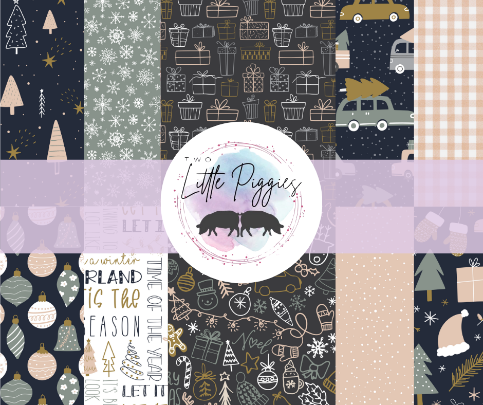 Printed Vinyl - Merry Little Christmas